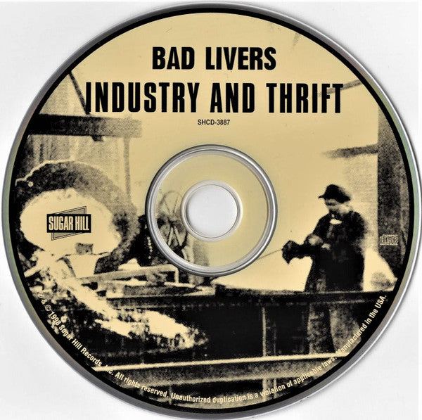 Bad Livers - Industry And Thrift (CD) - Velvet Music