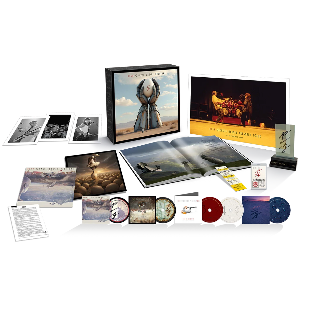 Rush - Grace under pressure (CD) - Velvet Music