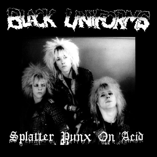 Black Uniforms - Splatter punx on acid (LP) - Velvet Music
