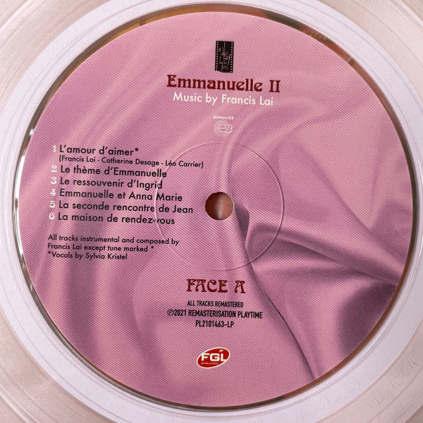 Francis Lai - Emmanuelle II - L'Anti Vierge (Original Soundtrack Recording) (LP) - Velvet Music