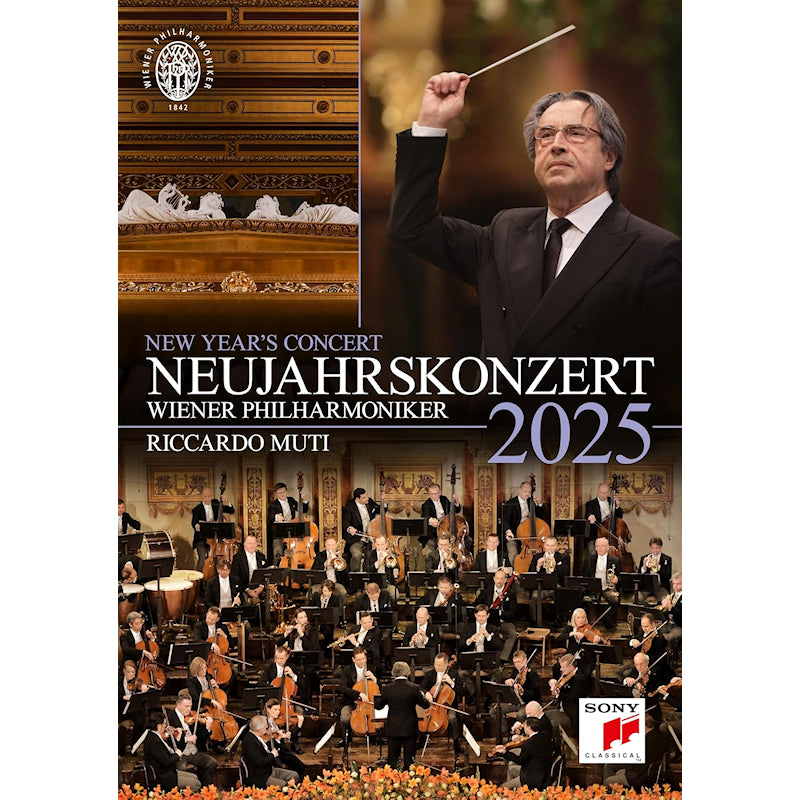 Riccardo Muti & Wiener Philharmoniker - Neujahrskonzert 2025 (DVD movie)