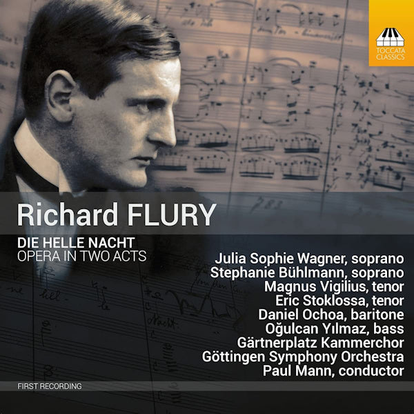 Richard Flury - Die helle nacht: opera in two acts (CD) - Velvet Music