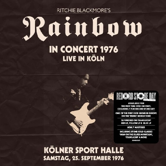 Ritchie Blackmore?s Rainbow - Live from K?ln 1976 (LP) - Velvet Music