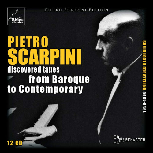 Pietro Scarpini - Discovered tapes - du baroque au contemporain (CD)