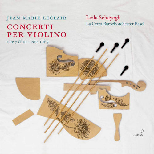 J.m. Leclair - Concerti per violino opp.7 & 10 nos.1-3 (CD) - Velvet Music
