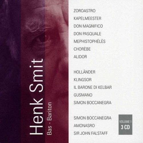 Henk Smit - Basse-baryton vol.1 (CD)