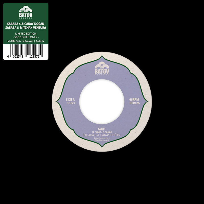 Sababa 5 & Canay Dogan & Itzhak Ventura - 7-gaip / seher (12-inch maxi-single)