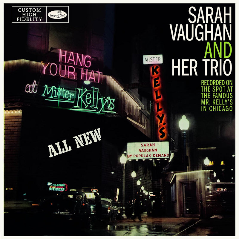 Sarah Vaughan And Her Trio - At mister kelly's (LP)