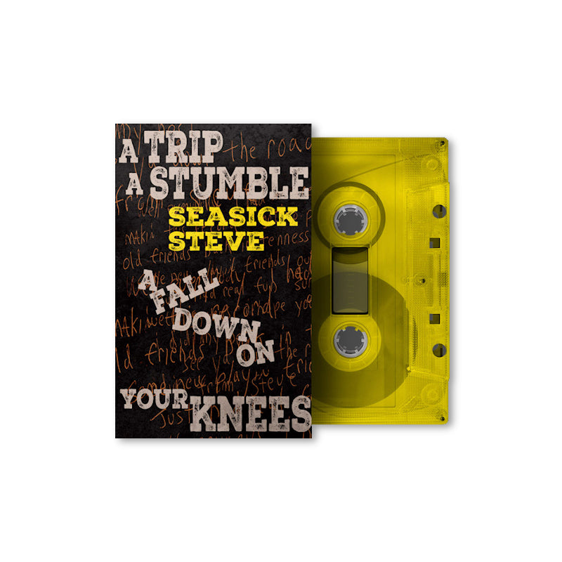 Seasick Steve - A trip, a stumble, a fall down on your knees (music cassette)