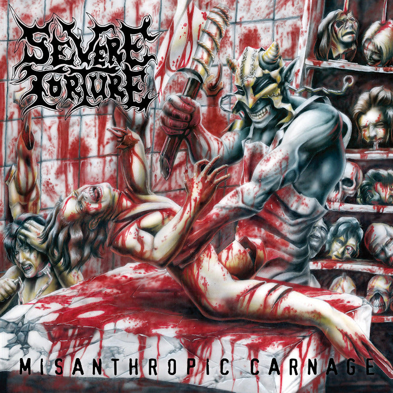 Severe Torture - Misanthropic carnage (réédition) (LP)