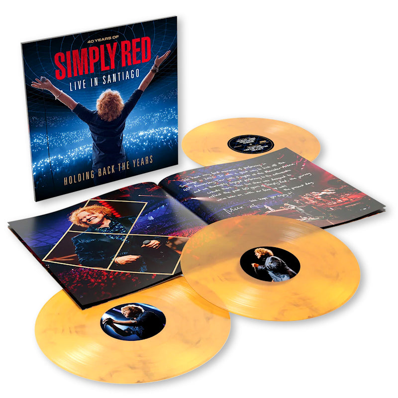 Simply Red - Holding back the years: live in Santiago (Coloured Vinyl LP)