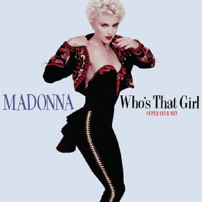 Madonna - Who's that girl (club mix) (12'') (vinyle rouge) (maxi 45 tours)