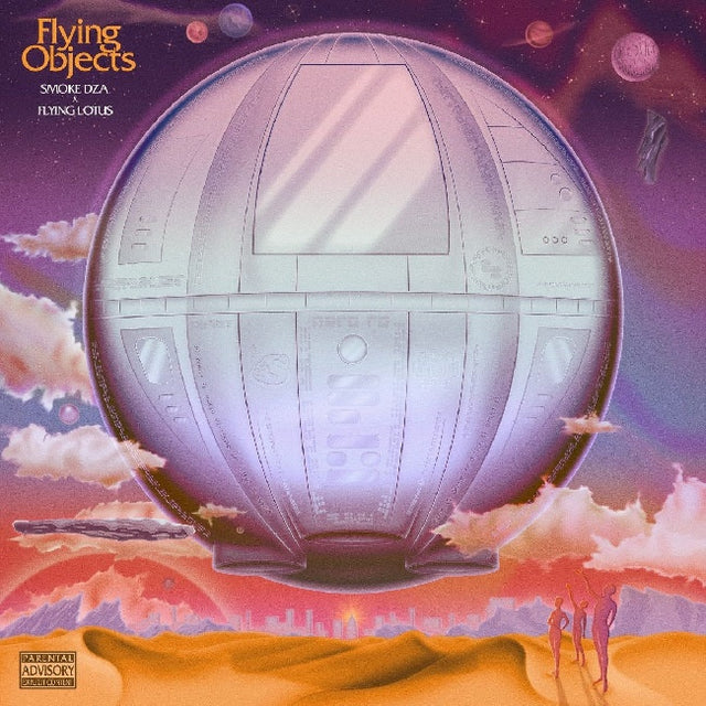 Smoke Dza X Flying Lotus - Flying objects (LP) - Velvet Music