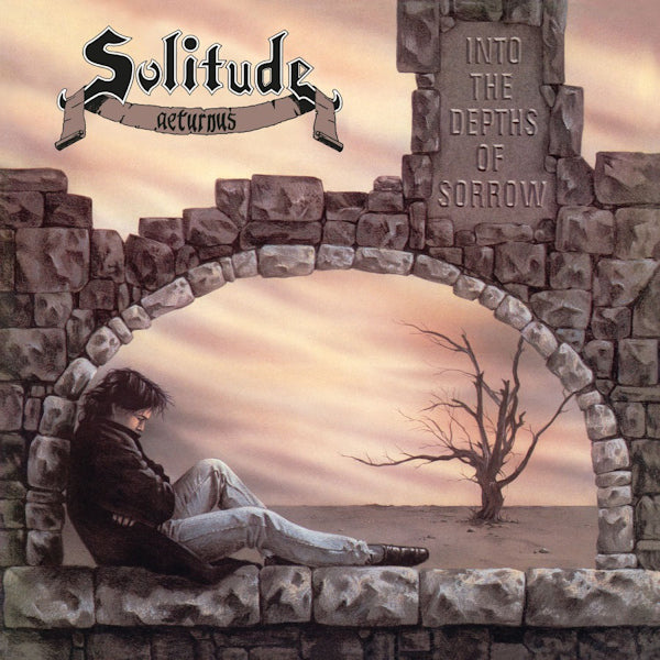 Solitude Aeturnus - Into the depths of sorrow - gold & orange marbled vinyl- (LP) - Velvet Music