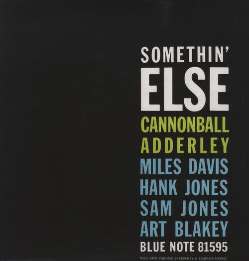 Cannonball Adderley - Somethin' else (LP) - Velvet Music