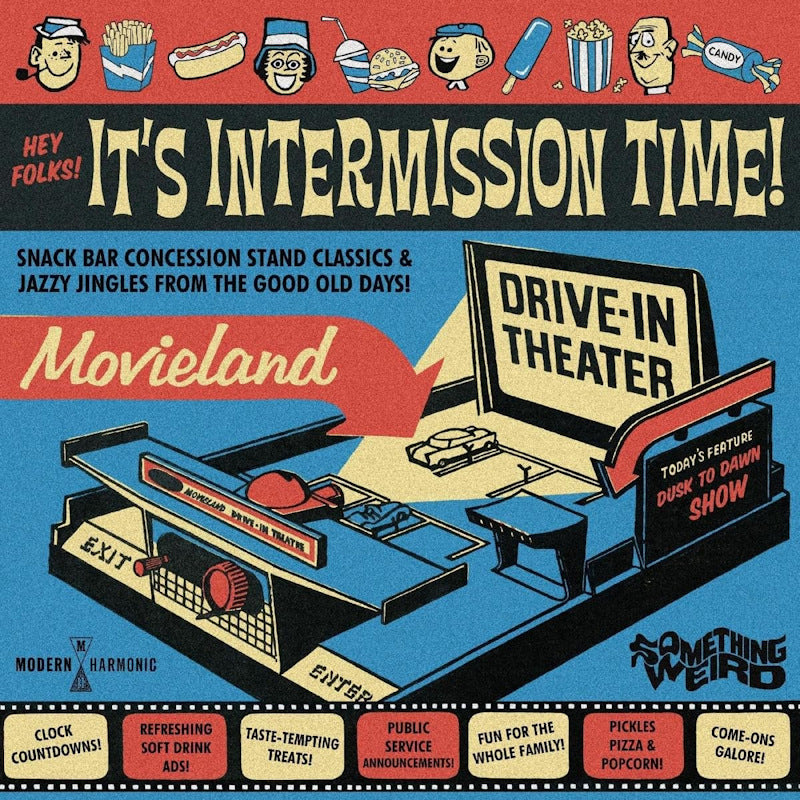 Something Weird - Hey folks! It's intermission time! (LP) - Velvet Music