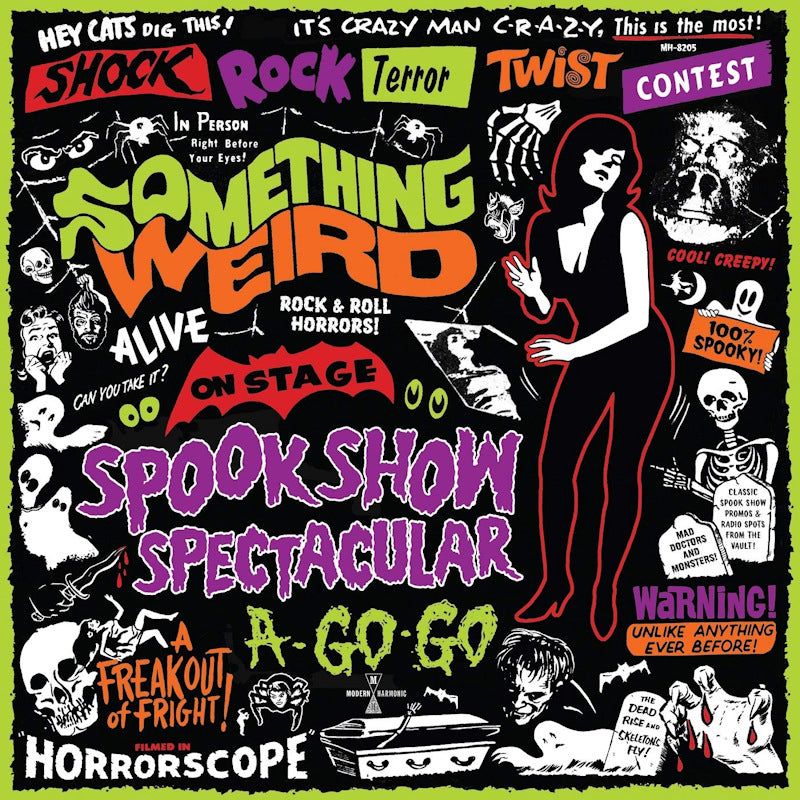 Something Weird - Spook show spectacular a-go-go (LP) - Velvet Music