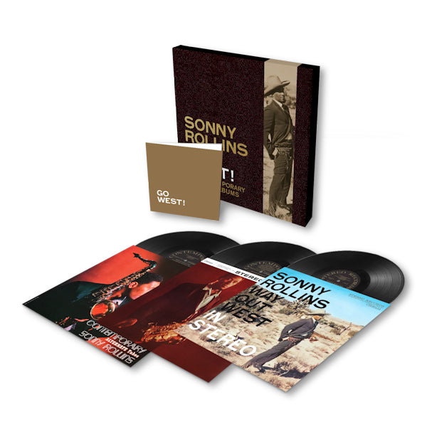 Sonny Rollins - Go west!: the contemporary records albums (LP) - Velvet Music