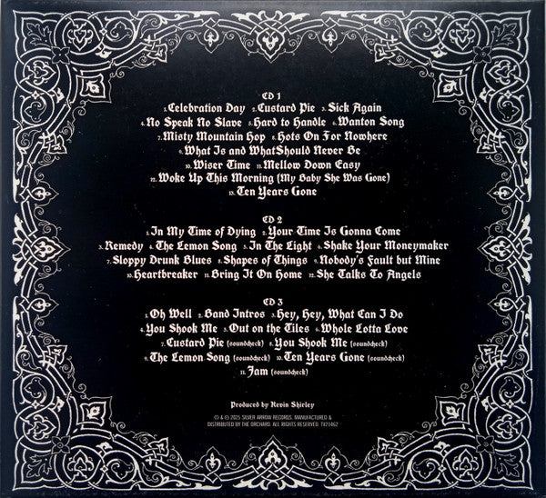 Jimmy Page & Black Crowes, The - Live At The Greek (CD)