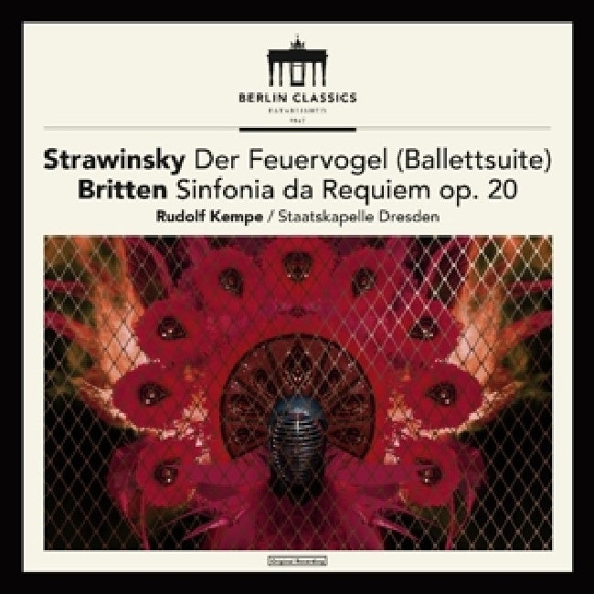 Rudolf Kempe Staatskappelle Dresden - Stravinsky/britten: firebird suite/sinfonia da req (CD)