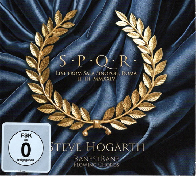 Steve Hogarth, RaneStrane, Flowing Chords - S.P.Q.R. - Live From Sala Sinopoli, Roma (CD) - Velvet Music