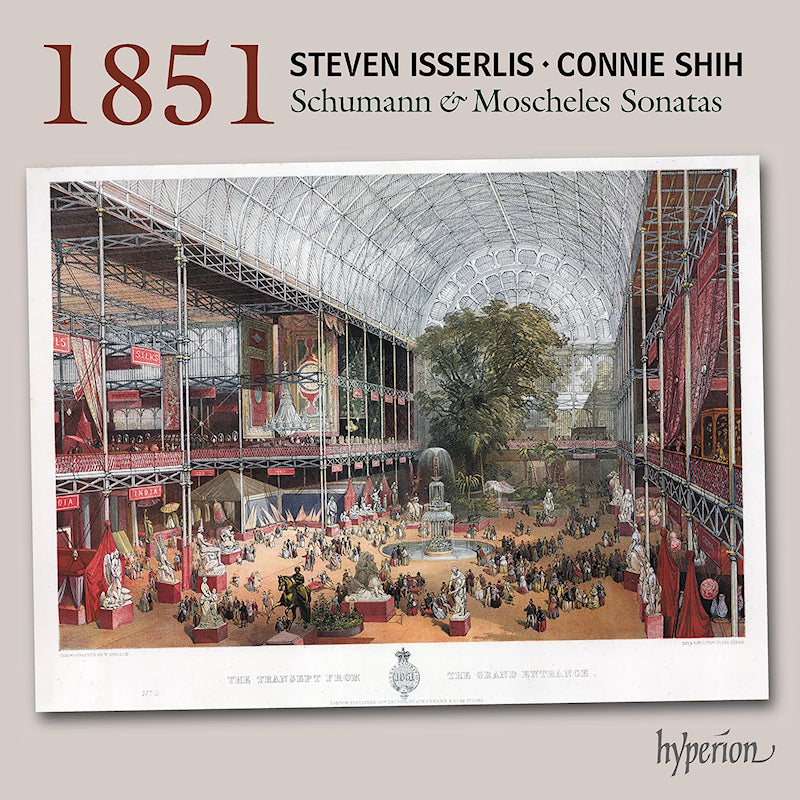 Connie Shih Steven Isserlis - Schumann & moscheles: 1851 cello sonatas (CD) - Velvet Music