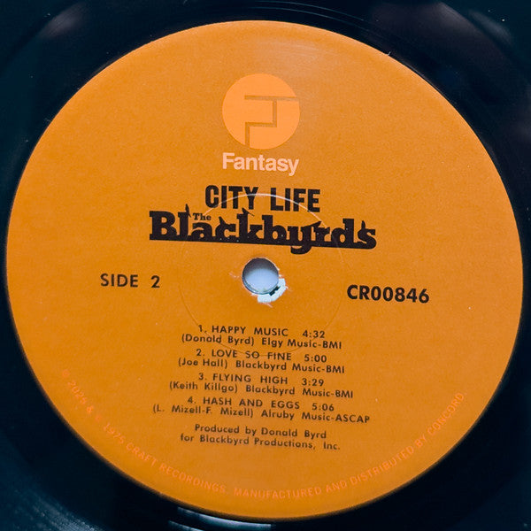 Blackbyrds, The - City Life (LP) - Velvet Music