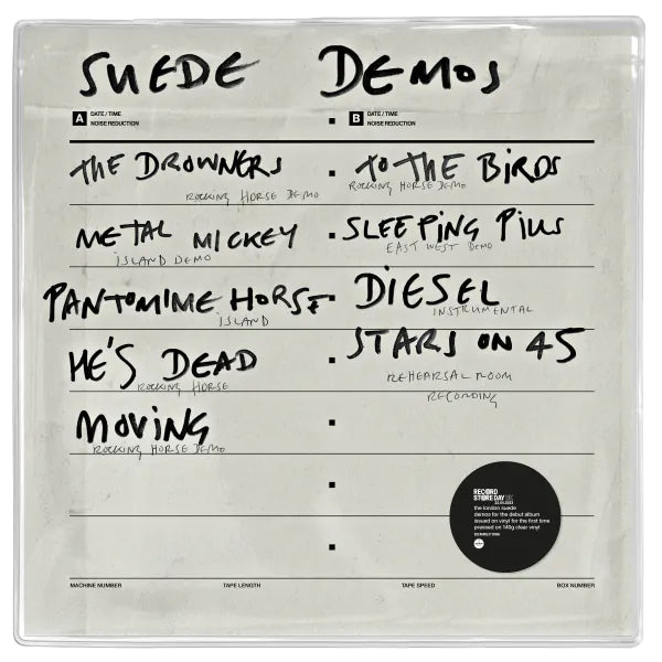 Suede - Suede demos (LP) - Velvet Music