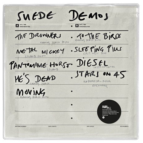 Suede - Suede demos (LP) - Velvet Music
