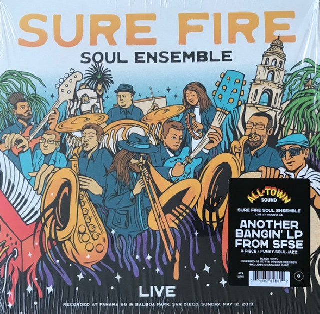 Sure Fire Soul Ensemble, The - Live At Panama 66 (LP) - Velvet Music