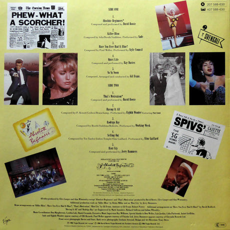Various - Absolute Beginners The Musical (Songs From The Original Motion Picture) (LP d'occasion)
