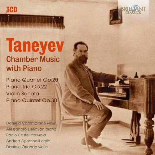 S. Taneyev - Musique de chambre avec piano (CD)