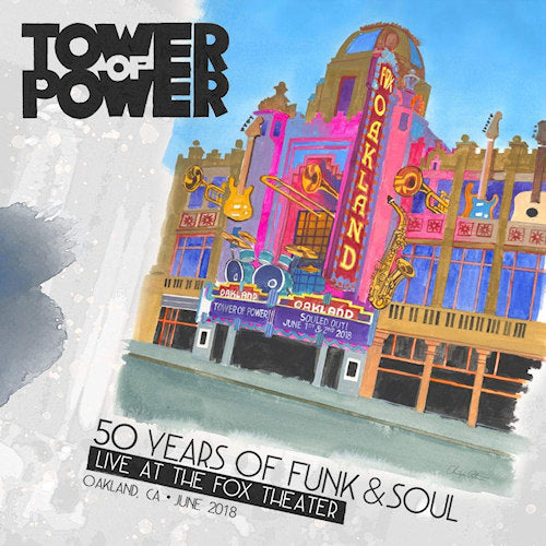 Tower Of Power - 50 years of funk & soul: live at the fox theater (LP) - Velvet Music