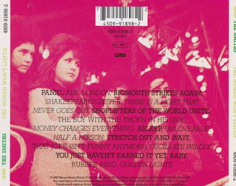 Smiths, The - The World Won't Listen (tweedehands CD) - Velvet Music