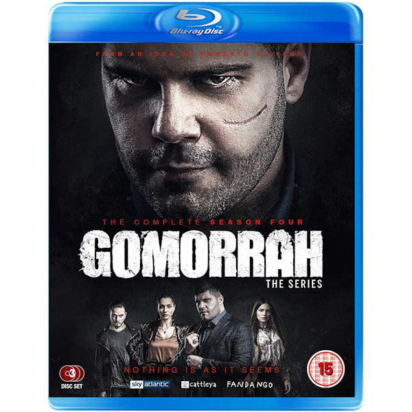 Série télévisée - Gomorra -saison 4 version UK- (film blu ray)