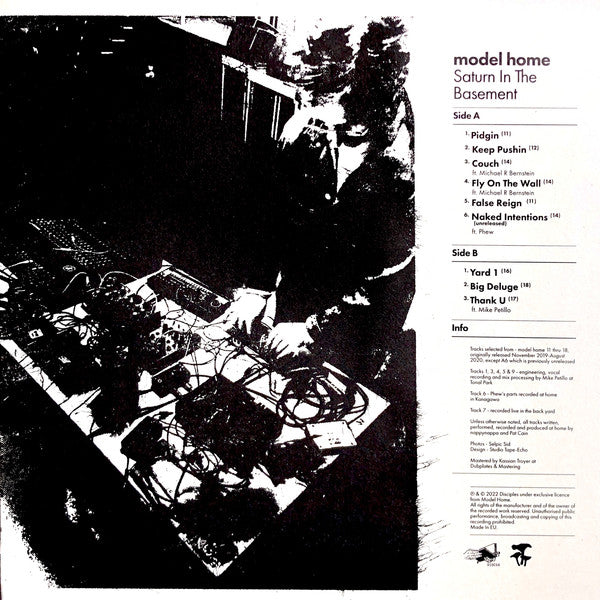 Model Home (3) - Saturn In The Basement (LP) - Velvet Music
