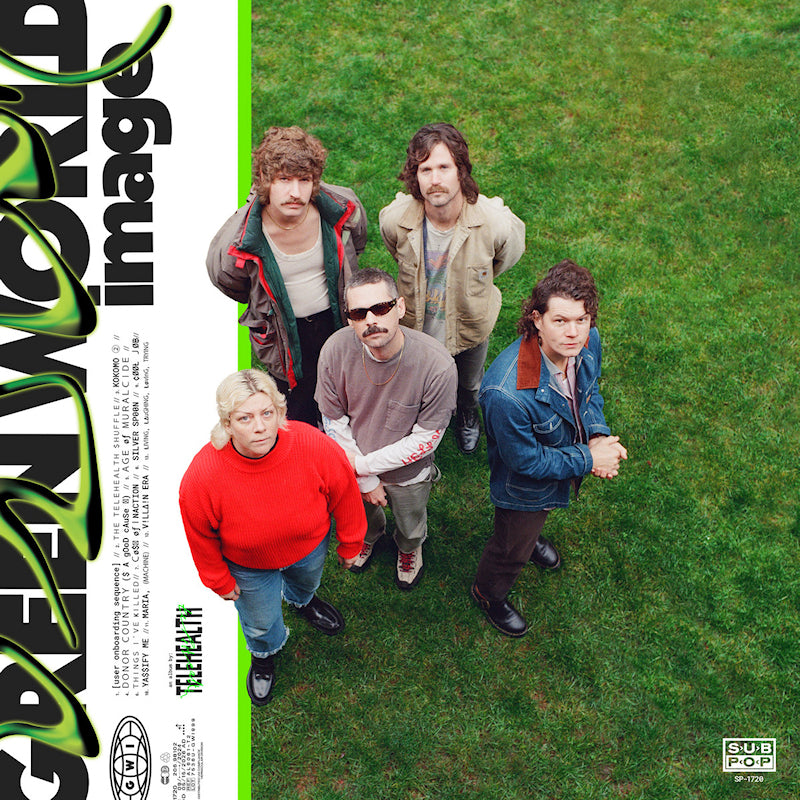 Telehealth - Green world image (crystal clear) (LP) - Velvet Music