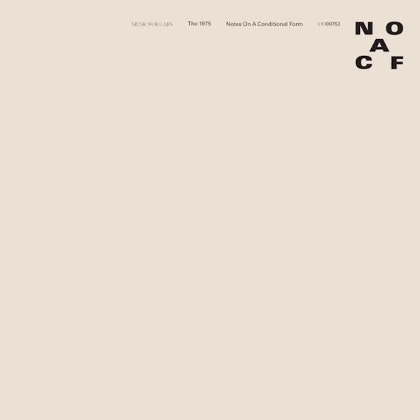 The 1975 - Notes on a conditional form (CD) - Velvet Music