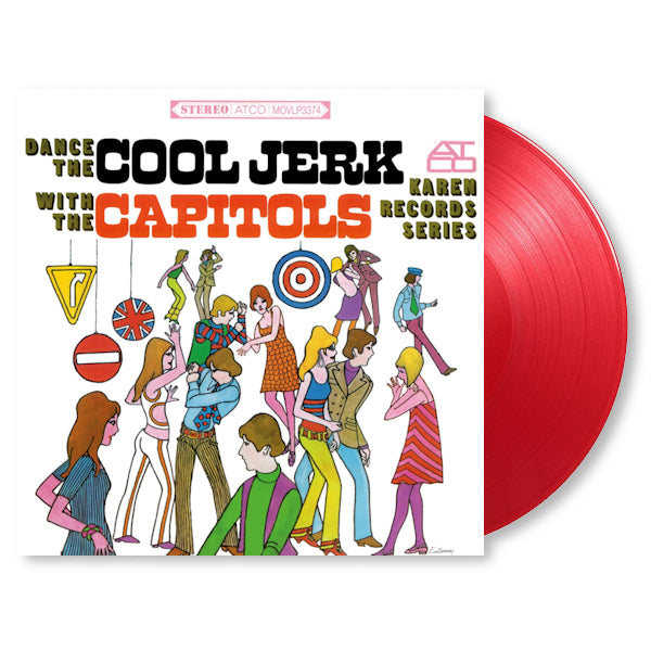 The Capitols - Dance The Cool Jerk With The Capitols -vinyle rouge- (LP)
