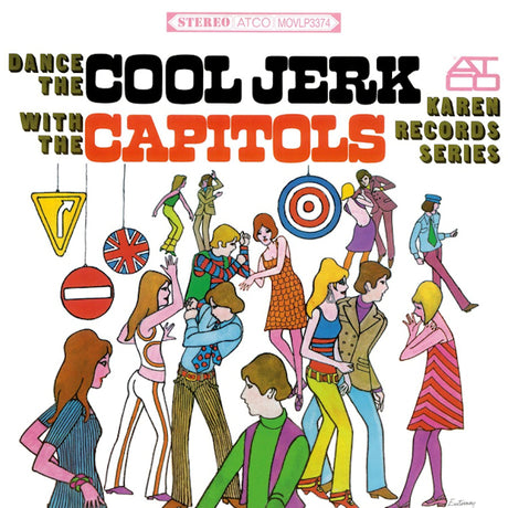 The Capitols - Dance The Cool Jerk With The Capitols -vinyle rouge- (LP)