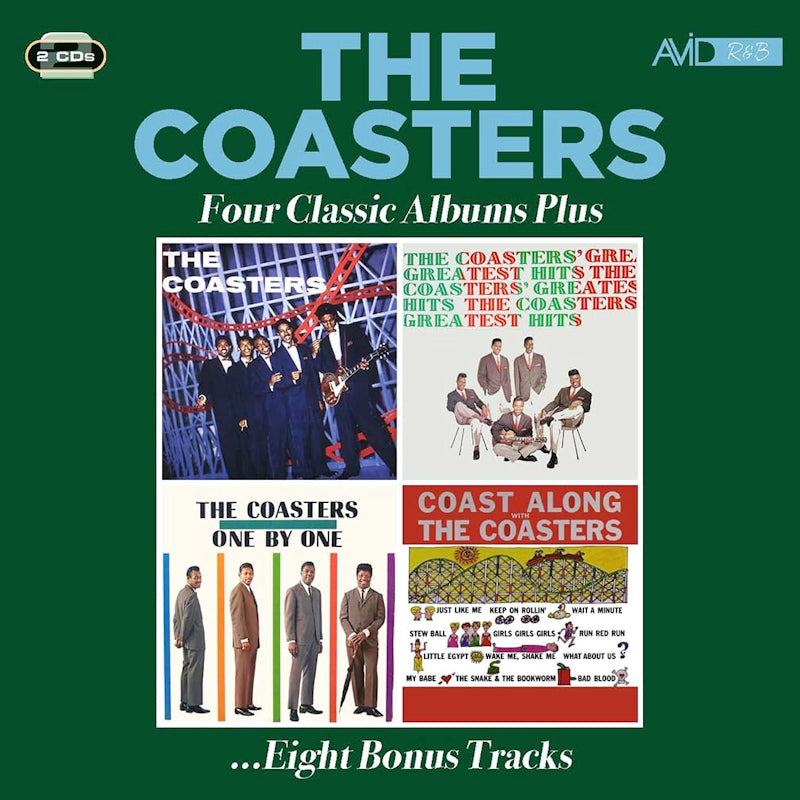 The Coasters - Four Classic Albums Plus ...Eight Bonus Tracks (CD)
