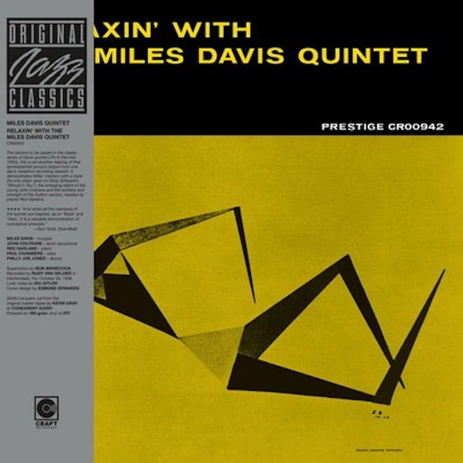The Miles Davis Quintet - Relaxin' with the miles davis quintet (LP)