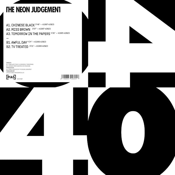 Neon Judgement - Pias 40 (maxi 45 tours)
