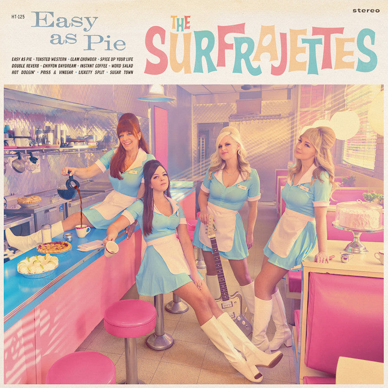The Surfrajettes - Easy as pie (CD) - Velvet Music