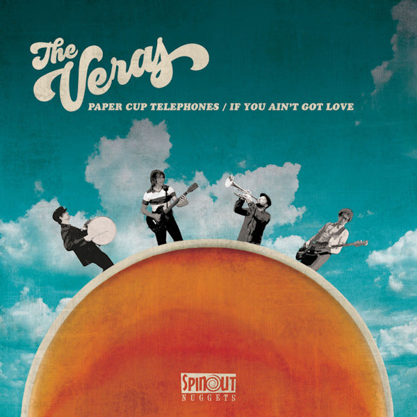 The Veras - Paper cup telephones -orange- (single 7 pouces)