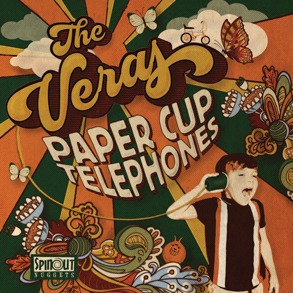 The Veras - Paper cup telephones (single 7 pouces)