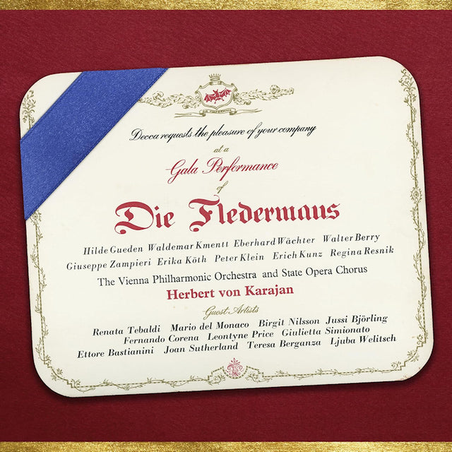 Herbert Von Karajan Wiener Philharmoniker - Strauss, j: die fledermaus (LP) - Velvet Music