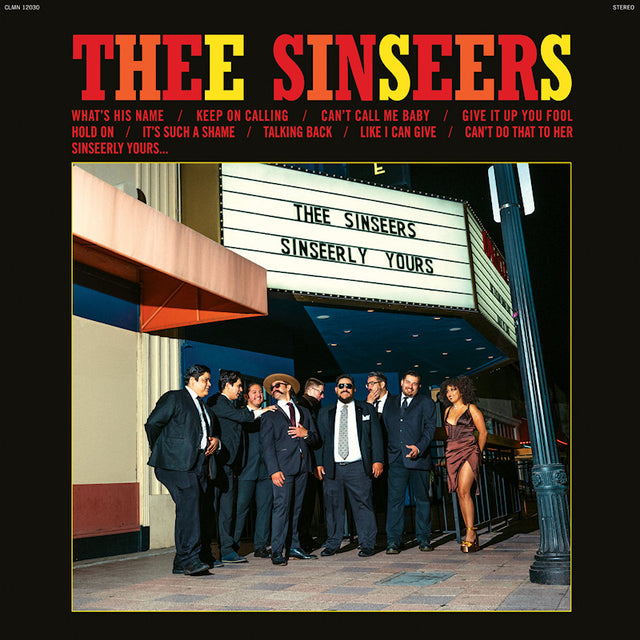 Thee Sinseers - Sinseerly yours -opaque yellow vinyl- (LP) - Velvet Music
