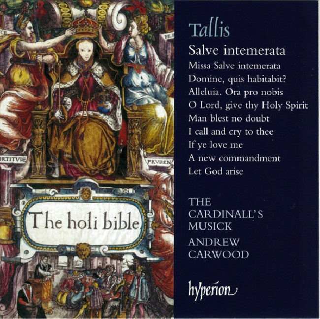 Thomas Tallis - Cardinall's Musick, The, Andrew Carwood - Salve Intemerata (CD) - Velvet Music