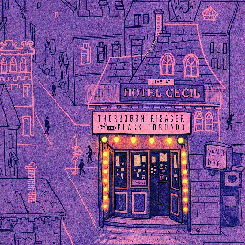 Thorbjorn Risager & The Black Tornado - Live at hotel cecil (LP)